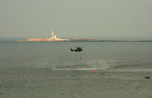 Cádiz - Helicóptero de rescate 2